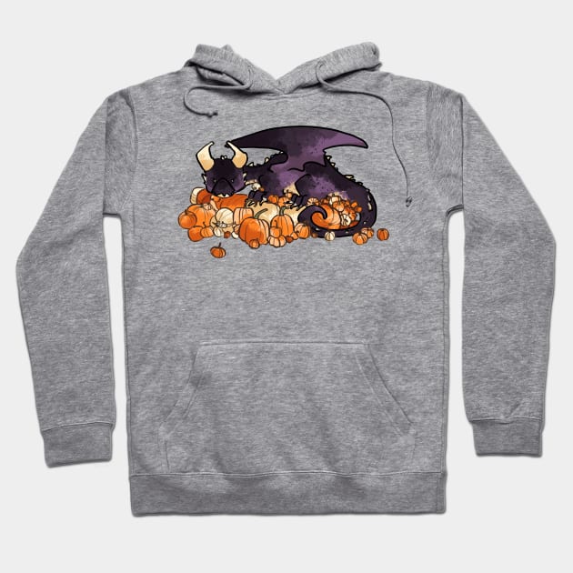 Pumpkin Harvest Dragon Hoodie by Shopping Dragons